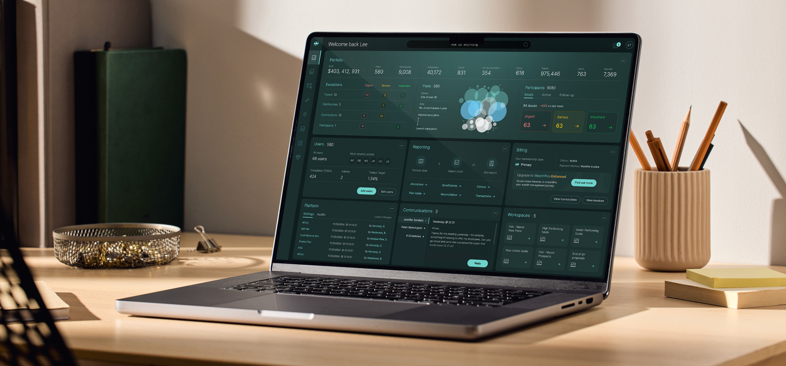 Our platform
